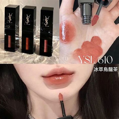 ysl vinyl lip cream stain|YSL lip stain 610.